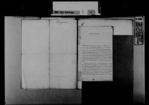 Schreiben von Ludwig Wilhelmi, Freiburg, an August Lamey: Neubesetzung einer Stelle im Justizministerium.