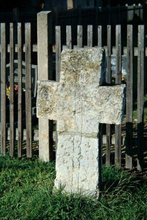 Detail vorheriges Bild: Sühnekreuz mit Schwertritzung