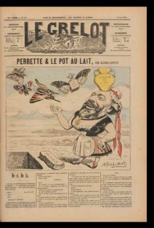 Perrette & le pot au lait, par Alfred Lepetit