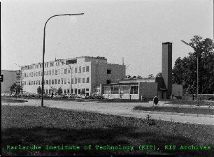 Außenansicht des Instituts für Radiochemie (IRCh), von Nordosten
