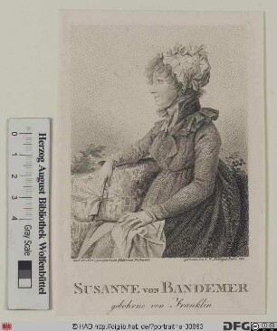 Bildnis Susanne von Bandemer, geb. von Franklin
