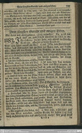 Vom jüngsten Gericht und ewigen Leben