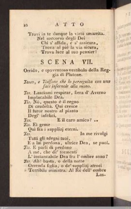 Atto Primo: Scena VII.