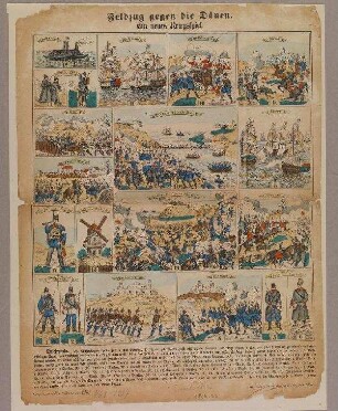 Feldzug gegen die Dänen. Ein neues Kriegsspiel.