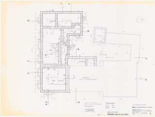 Evangelisches Gemeindehaus, Berlin-Gatow Erweiterung: KG 1:50, Fundamente