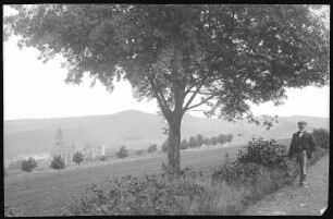 Aue. Am Floßgraben (Blick nach Niederschlema)