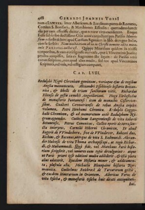 Cap. LVIII.
