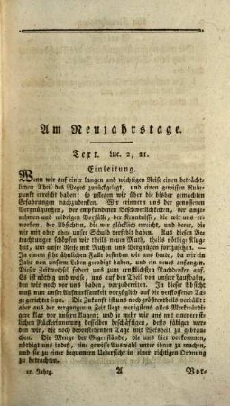 J. W. G. Wolf Predigers am Dom St. Blasii zu Braunschweig Auszüge aus den an den Sonn- und Festtagen von ihm gehaltenen Predigten. 1