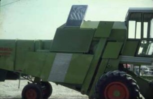 CLAAS Senator telematic - ferngesteuerter Mähdrescher DLG-Ausstellung München