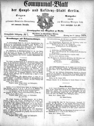 1878,7: No. 7, 17. Februar 1878