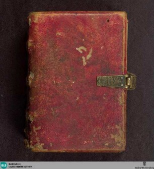 Gebet- und Andachtsbuch - Cod. Lichtenthal 104