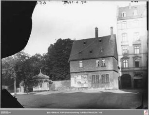 Altes Pfarrhaus der Peterskirche (Schäfergasse 27) von Osten
