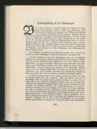 Stellungskrieg in der Champagne
