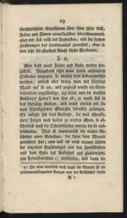 §. 3. [Beylegung des Aufruhrs.]