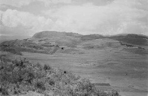 Dita-Ebene bei Dessie : Ebene Savannenlandschaft