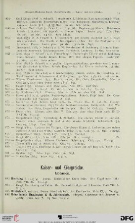 Kaiser- und Königreiche (Nr. 883-1603)