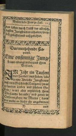 Das viertzehende Capittel.