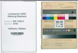 Entnazifizierung Wilhelm Hoffmann , geb. 03.03.1908 (Baurat)