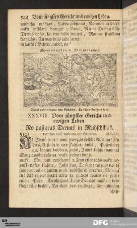 XXXVIII. Vom jüngsten Gericht und ewigen Leben.