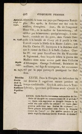 408-419, XXVIII. - XXXIII.