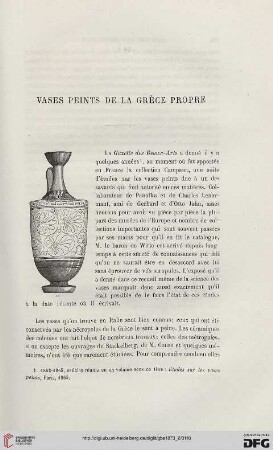 2. Pér. 8.1873: Vases peints de la Grèce propre, [1]