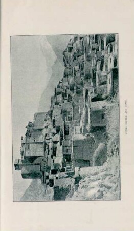 Hunza castle and town