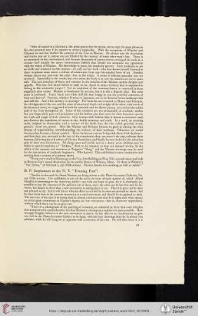 B. P. Stephenson [reprint from the New York Evening Post]