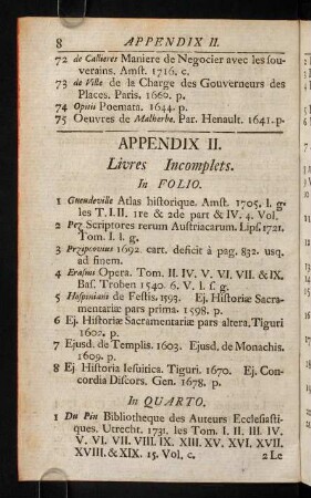8-14, Appendix II.