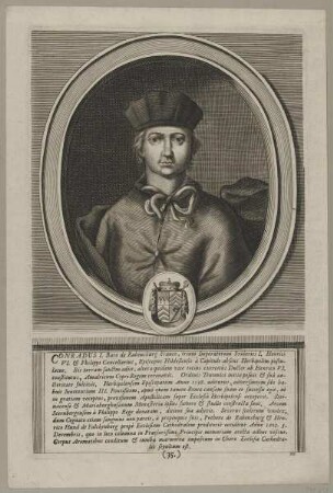 Bildnis des Conradus I. de Rabensburg