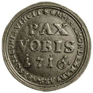 Medaille, 1716