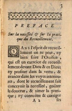 Sentimens de la vie interieure pour se recueillir en Dieu