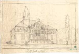 Fischer, Theodor; Nürnberg; Haus Adelsberger - Perspektive