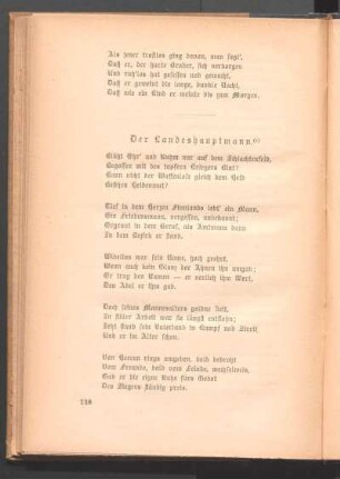 Der Landeshauptmann.