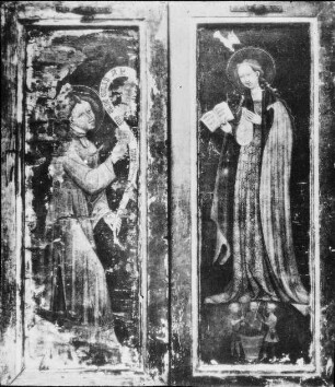 Erfurt, zwei Bildfelder einer Altarretabel Angermuseum