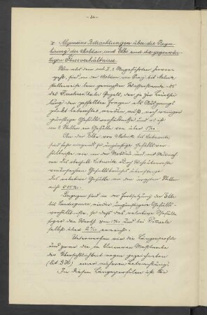 III. Allgemeine Betrachtungen über die Regulirung der Moldau und Elbe und die gegenwärtigen Flussverhältnisse