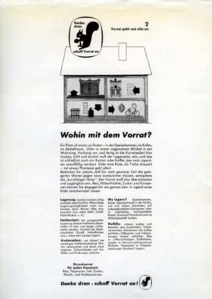 Wohin mit dem Vorrat? Vorrat geht uns alle an 2 Aushang
