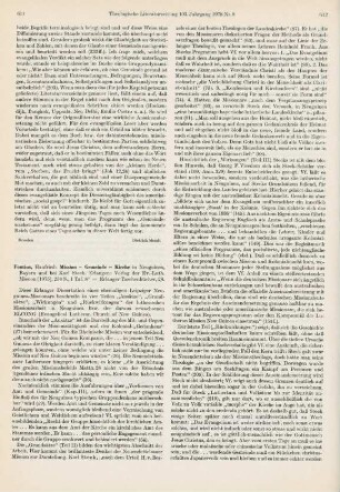 611-614 [Rezension] Fontius, Hanfried, Mission, Gemeinde, Kirche in Neuguinea, Bayern und bei Karl Steck
