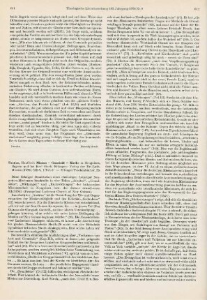 611-614 [Rezension] Fontius, Hanfried, Mission, Gemeinde, Kirche in Neuguinea, Bayern und bei Karl Steck