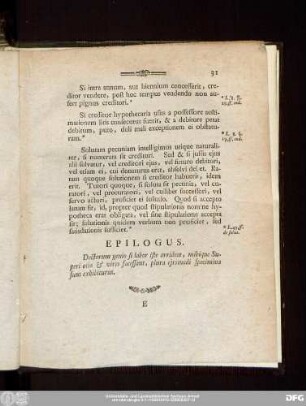 Epilogus.