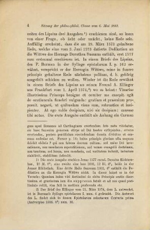 Ueber die Aechtheit der dem Justus Lipsius zugeschriebenen Reden : Eine litterarhistorische Untersuchung