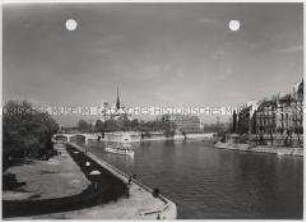 Paris, Cathédrale Notre Dame und Seine