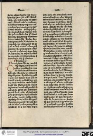 Capitulum x. De origine et qualitate penalium.