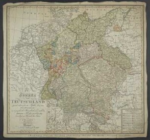 Charte von Teutschland
