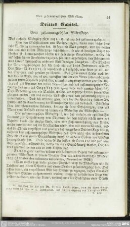 Drittes Capitel. Vom zusammengesetzten Mokroskope