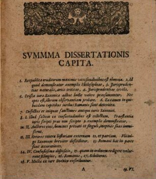 Collationem prisci iuris Saxonici cum iure Romano et moribus hodiernis