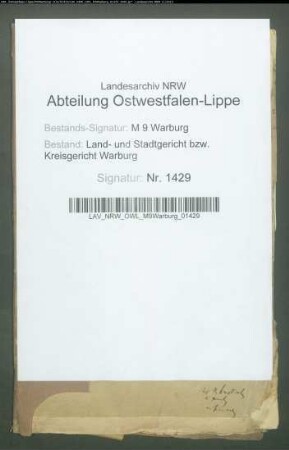Erblasser: Lehbach, Meier: