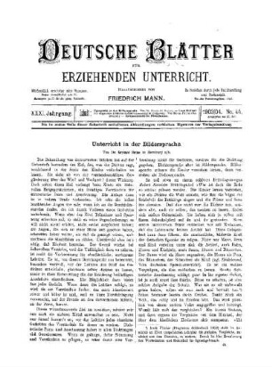 Unterricht in der Bildersprache