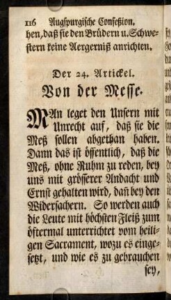 116-126, Der 24. Artickel.