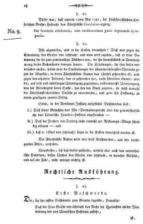 Rechtliche Ausführung