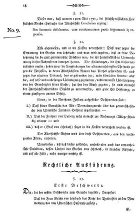 Rechtliche Ausführung